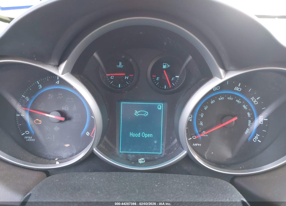 2015 CHEVROLET CRUZE 2LT AUTO VIN: 1G1PE5SB4F7280168