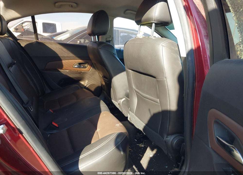 2015 CHEVROLET CRUZE 2LT AUTO VIN: 1G1PE5SB4F7280168