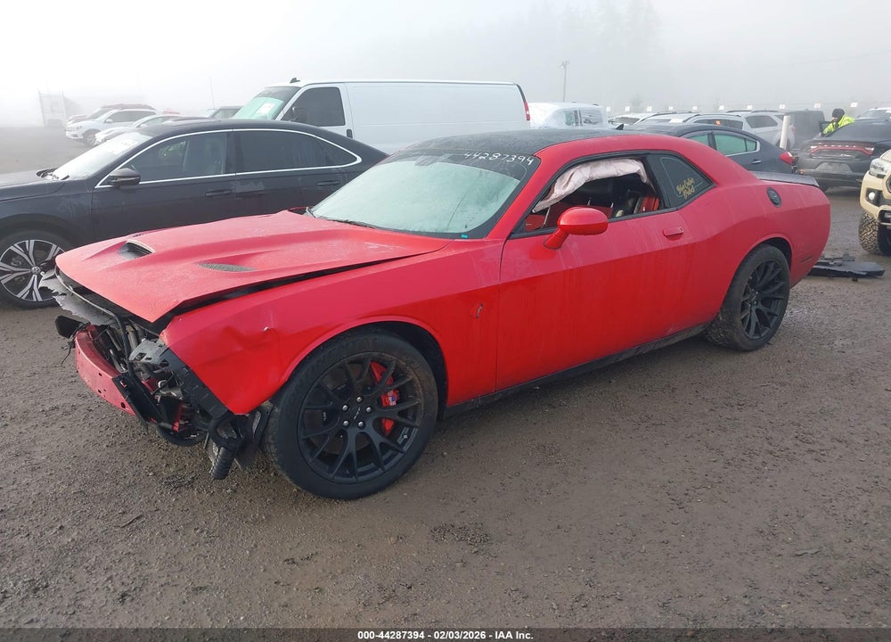 2016 DODGE CHALLENGER SRT HELLCAT VIN: 2C3CDZC93GH344514