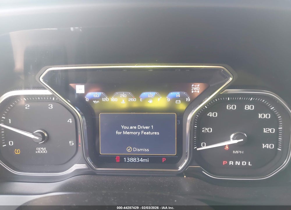 2020 GMC SIERRA 2500HD 4WD  STANDARD BED DENALI VIN: 1GT49REY9LF332112