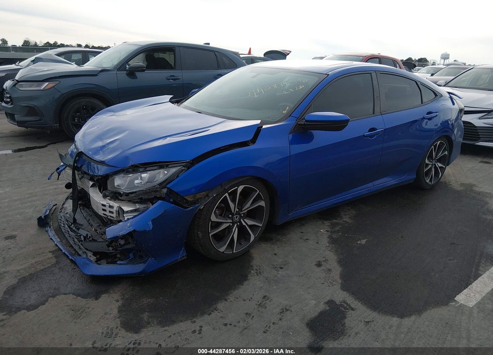 2018 HONDA CIVIC SI VIN: 2HGFC1E58JH702755