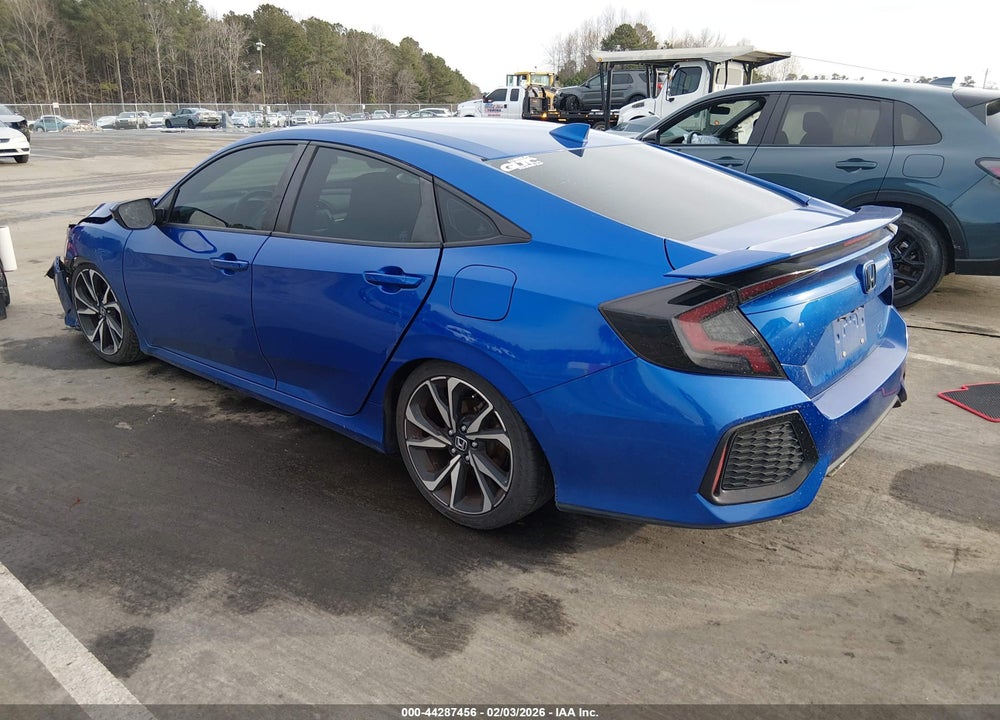 2018 HONDA CIVIC SI VIN: 2HGFC1E58JH702755
