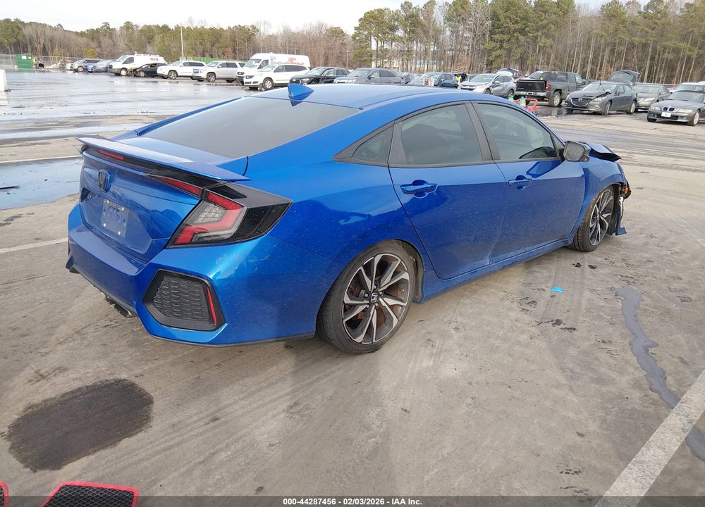 2018 HONDA CIVIC SI VIN: 2HGFC1E58JH702755