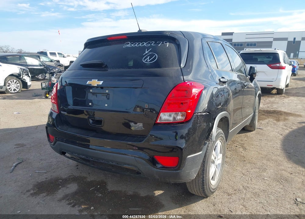 2020 CHEVROLET TRAX FWD LS VIN: 3GNCJKSBXLL110931