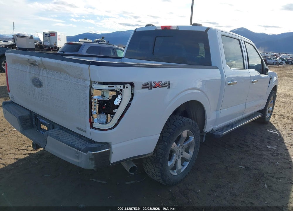 2021 FORD F-150 LARIAT VIN: 1FTFW1E84MKD46110