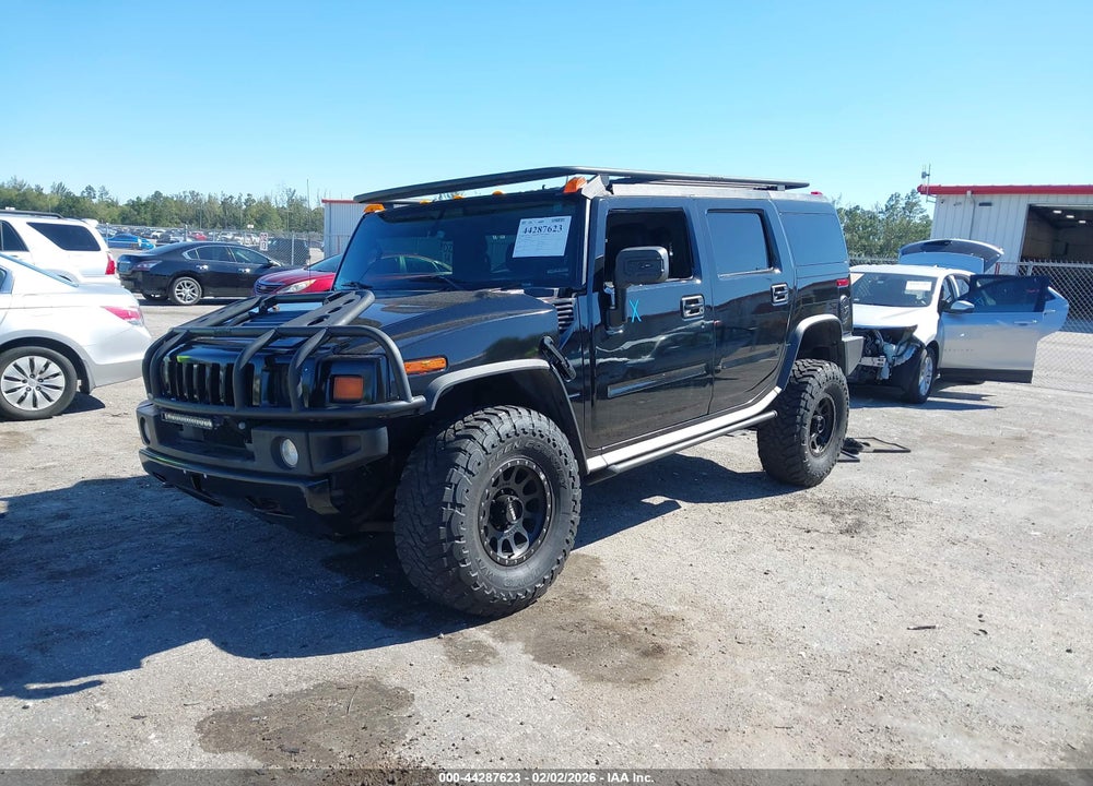 2008 HUMMER H2 SUV VIN: 5GRGN23878H108589
