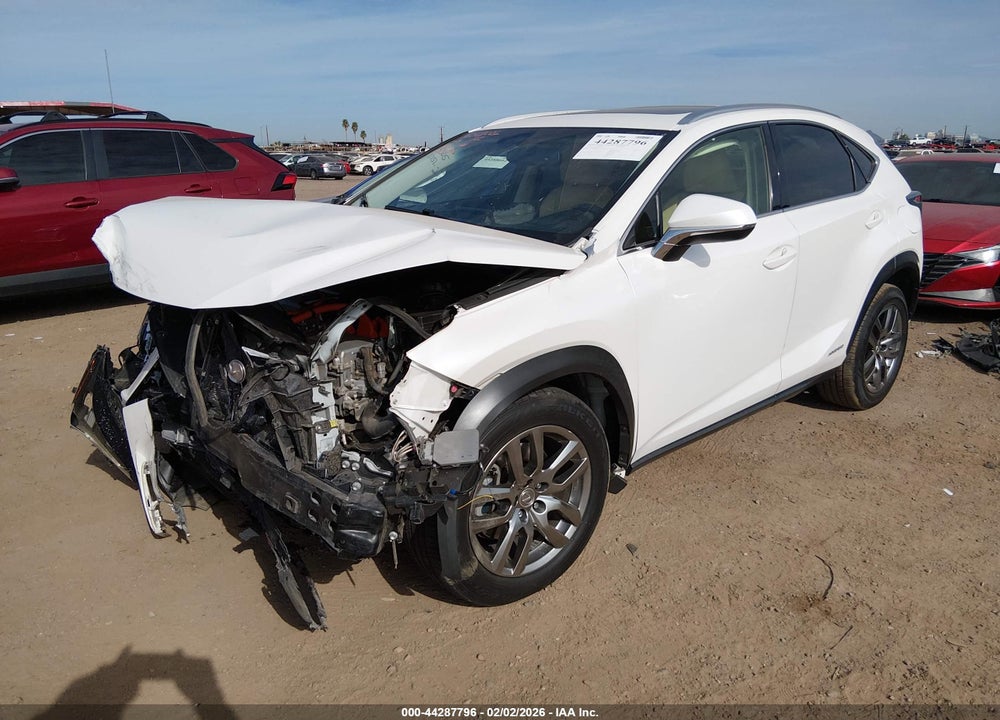 2016 LEXUS NX 300H VIN: JTJBJRBZ6G2035305