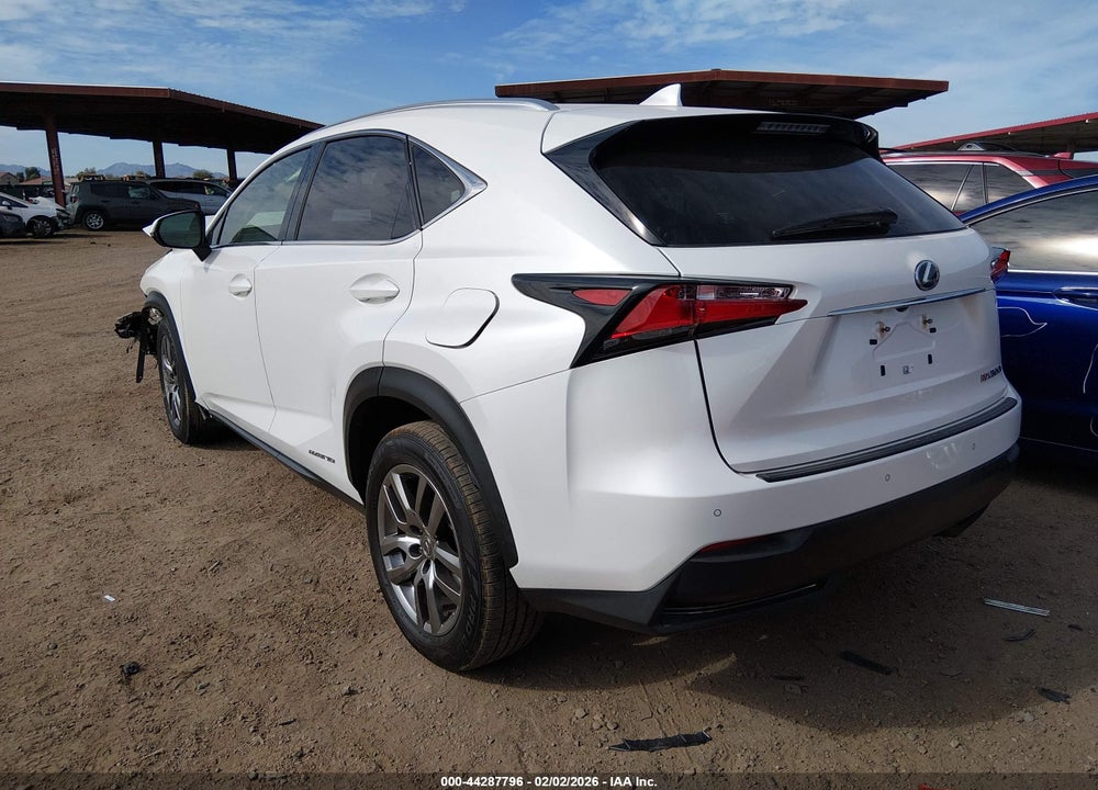 2016 LEXUS NX 300H VIN: JTJBJRBZ6G2035305