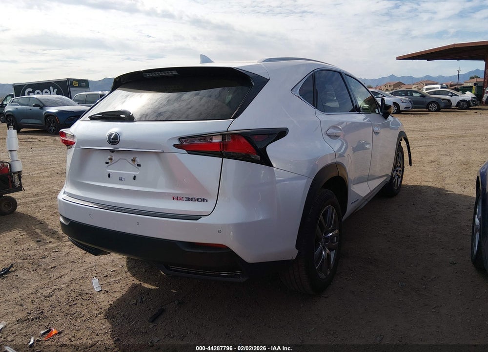 2016 LEXUS NX 300H VIN: JTJBJRBZ6G2035305