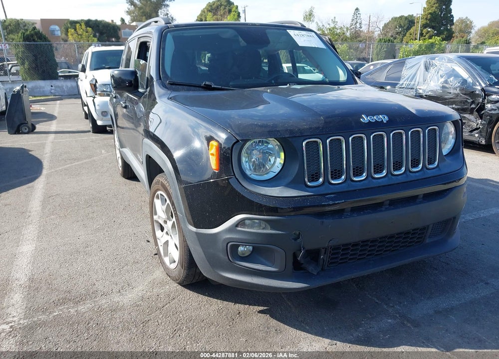 2015 JEEP RENEGADE LATITUDE VIN: ZACCJABT3FPB33488