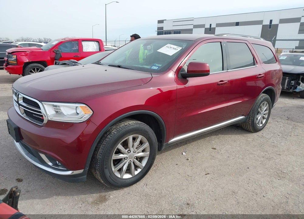 2017 DODGE DURANGO SXT AWD VIN: 1C4RDJAG1HC817131