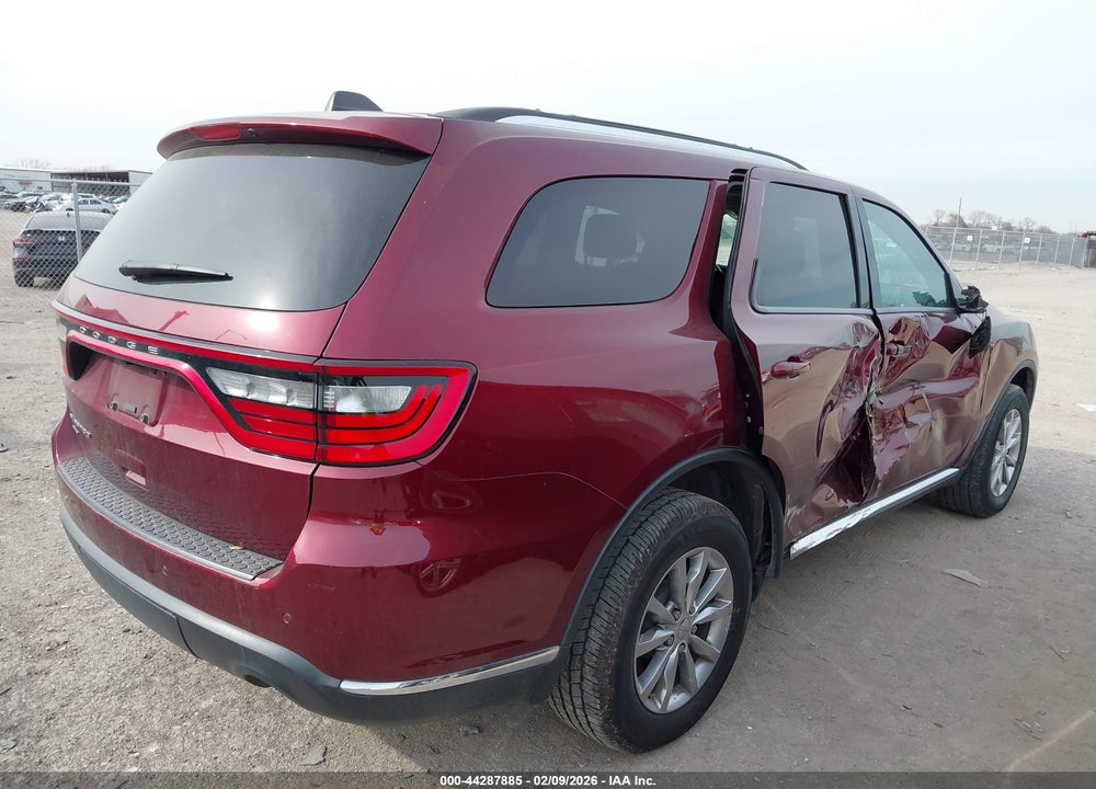2017 DODGE DURANGO SXT AWD VIN: 1C4RDJAG1HC817131