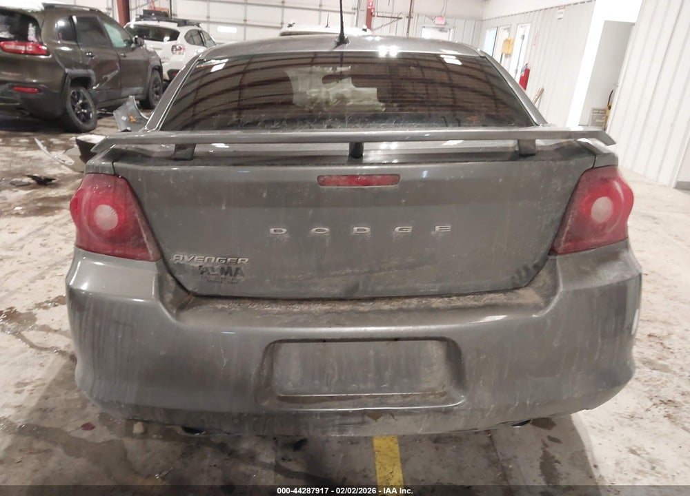 2013 DODGE AVENGER SE V6 VIN: 1C3CDZAG4DN756218