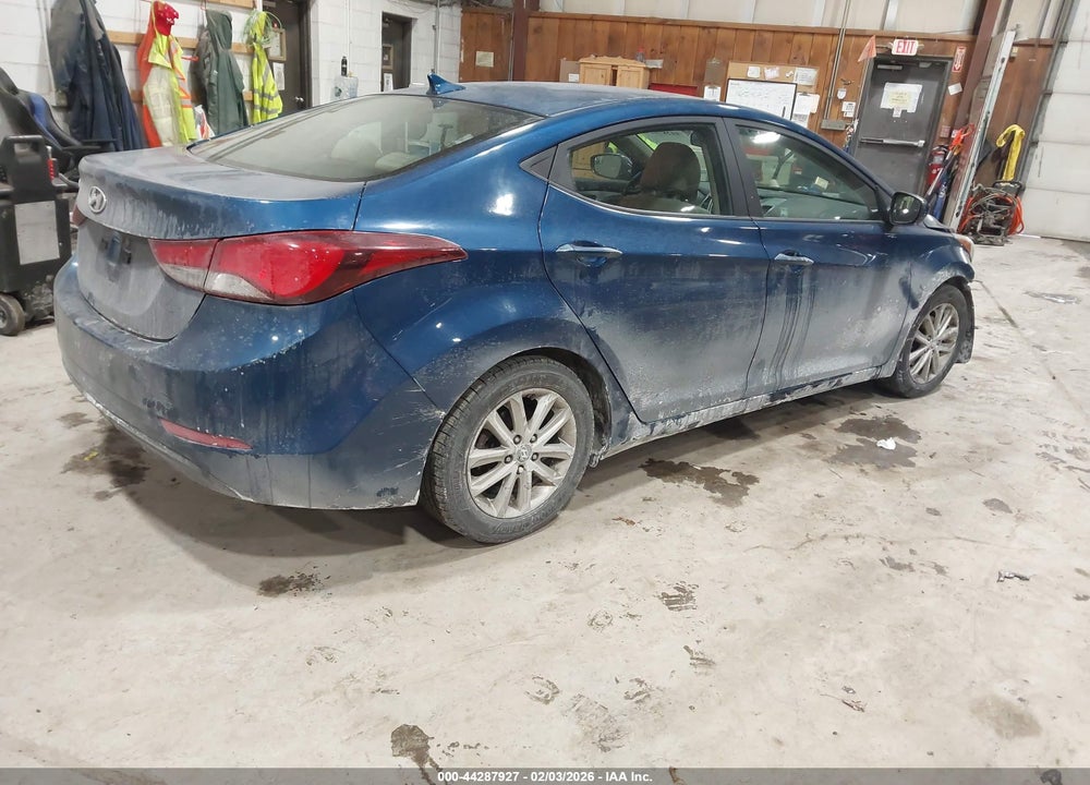 2014 HYUNDAI ELANTRA SE VIN: KMHDH4AE3EU112380
