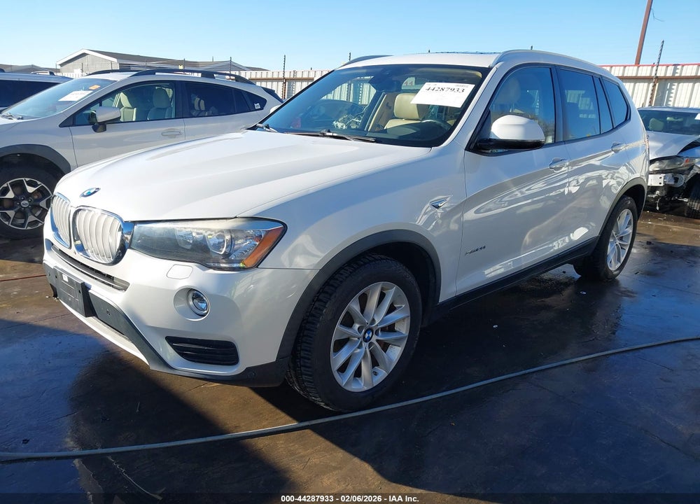 2016 BMW X3 SDRIVE28I VIN: 5UXWZ7C51G0T42646
