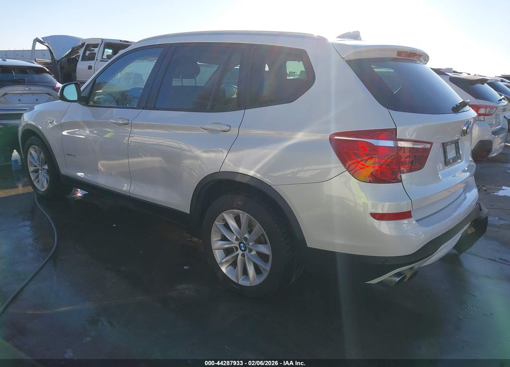 2016 BMW X3 SDRIVE28I VIN: 5UXWZ7C51G0T42646