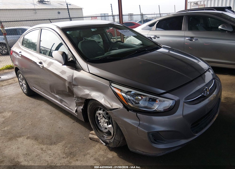 2017 HYUNDAI ACCENT SE VIN: KMHCT4AE5HU380216