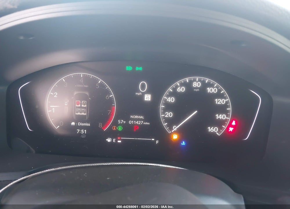 2025 HONDA CIVIC SPORT VIN: 2HGFE2F59SH592380