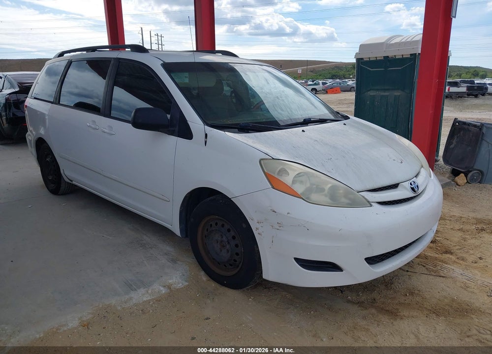2008 TOYOTA SIENNA LE VIN: 5TDZK23C18S216645