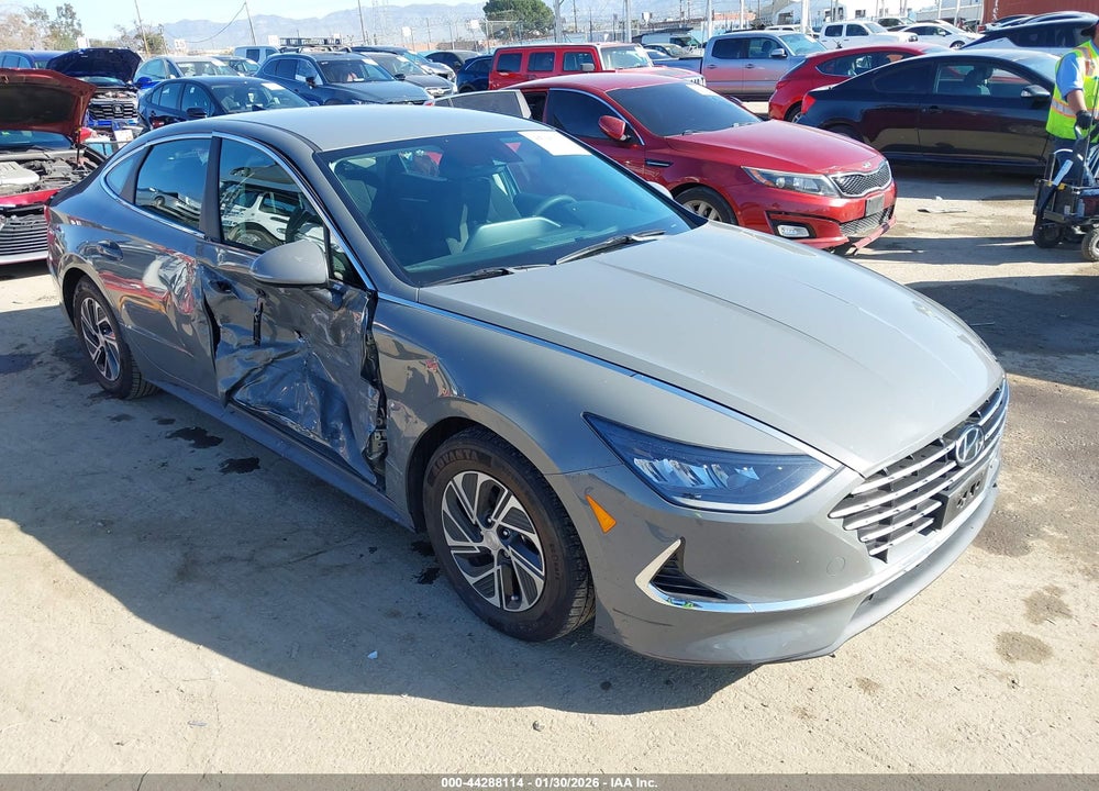 2021 HYUNDAI SONATA BLUE VIN: KMHL24JJ2MA033387