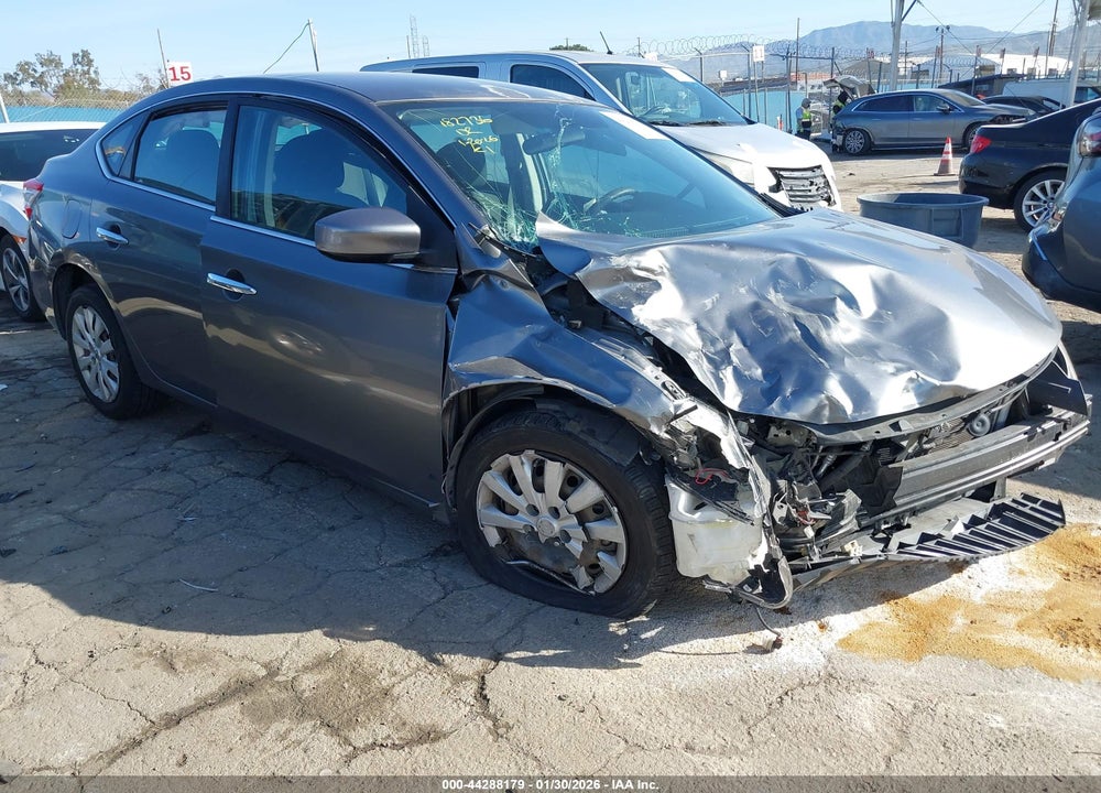 2015 NISSAN SENTRA S VIN: 3N1AB7AP1FY356087