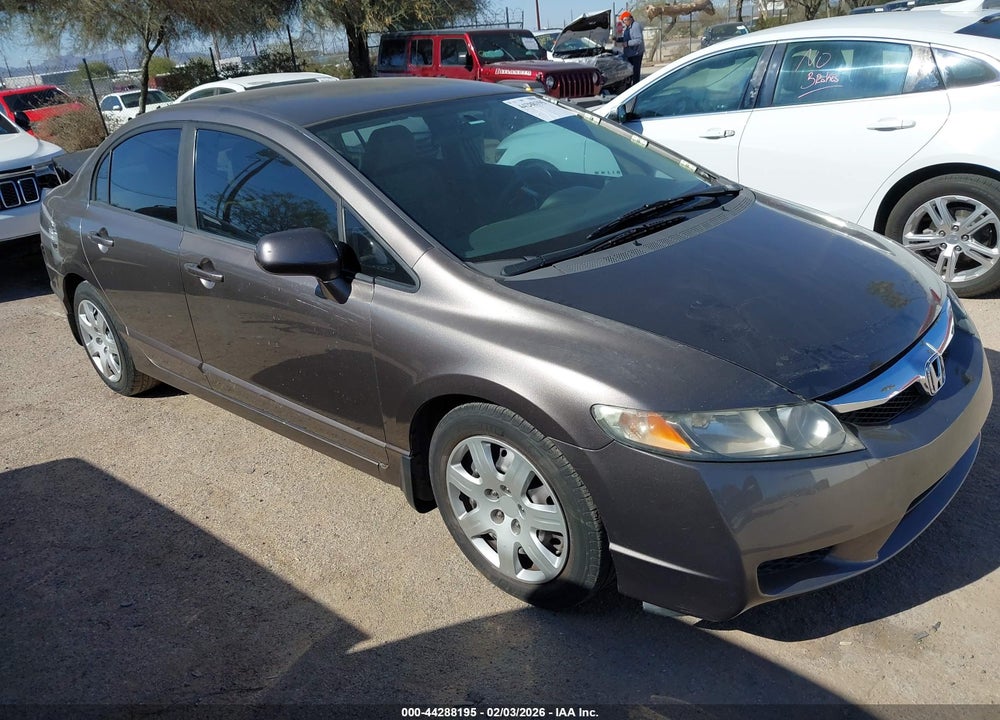 2009 HONDA CIVIC LX VIN: 1HGFA15549L004552
