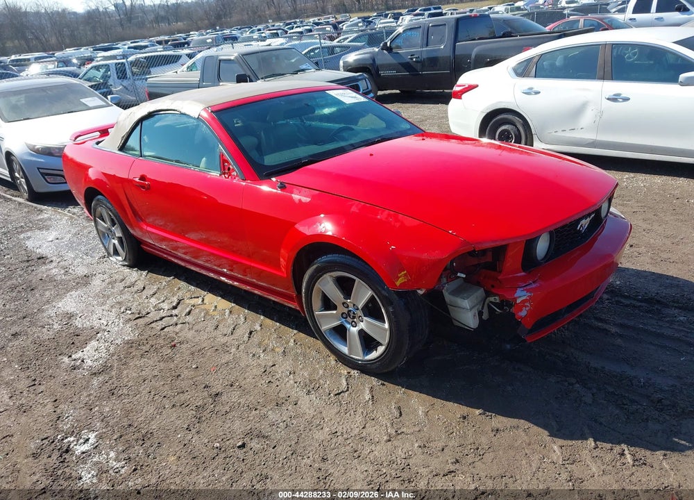 2007 FORD MUSTANG GT DELUXE/GT PREMIUM VIN: 1ZVHT85H675196768