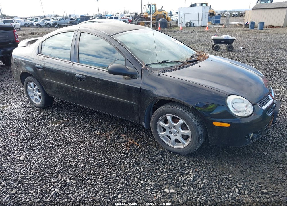2005 DODGE NEON SXT VIN: 1B3ES56C95D239921