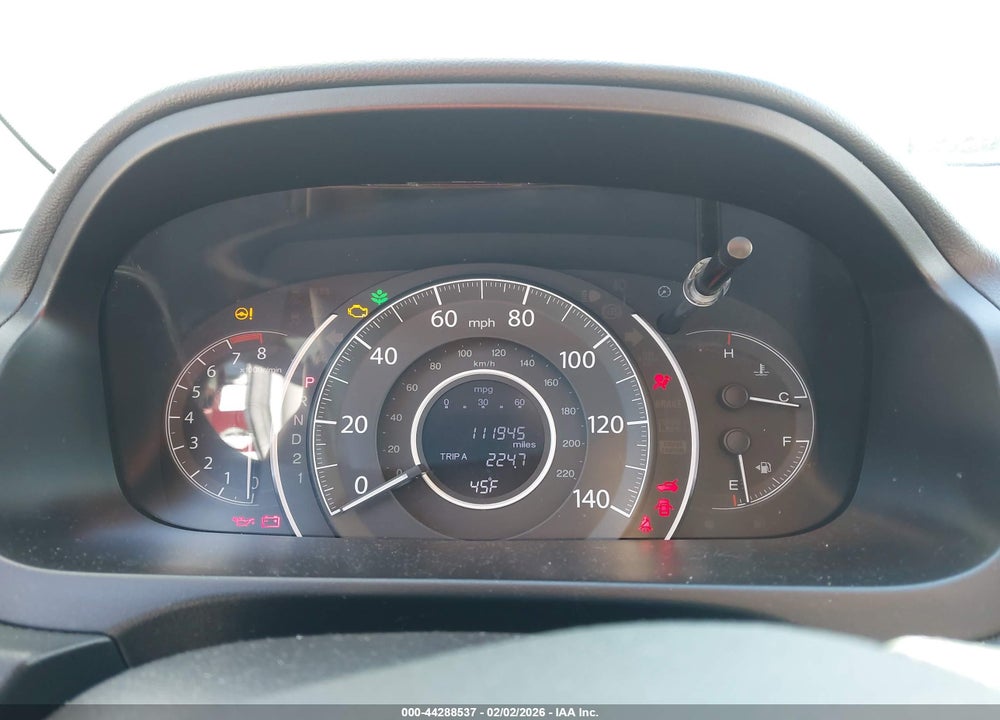 2013 HONDA CR-V EX VIN: 5J6RM3H5XDL014323
