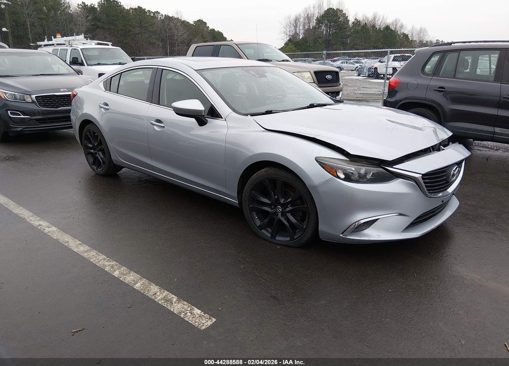 2016 MAZDA 6 I GRAND TOURING VIN: JM1GJ1W56G1400024
