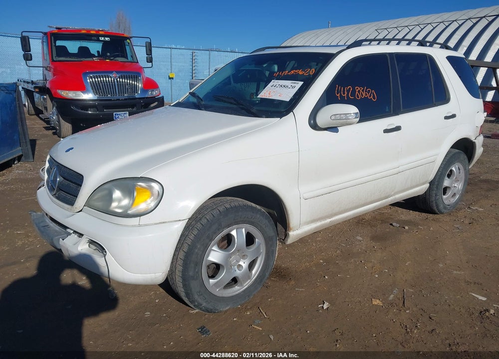 2002 MERCEDES-BENZ ML 320 VIN: 4JGAB54E12A319966