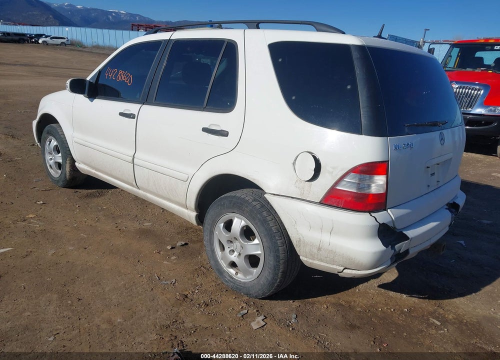 2002 MERCEDES-BENZ ML 320 VIN: 4JGAB54E12A319966