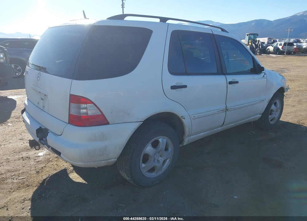 2002 MERCEDES-BENZ ML 320 VIN: 4JGAB54E12A319966