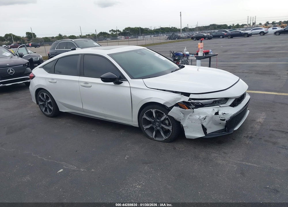 2025 HONDA CIVIC HYBRID SPORT TOURING VIN: 19XFL4H9XSE001064