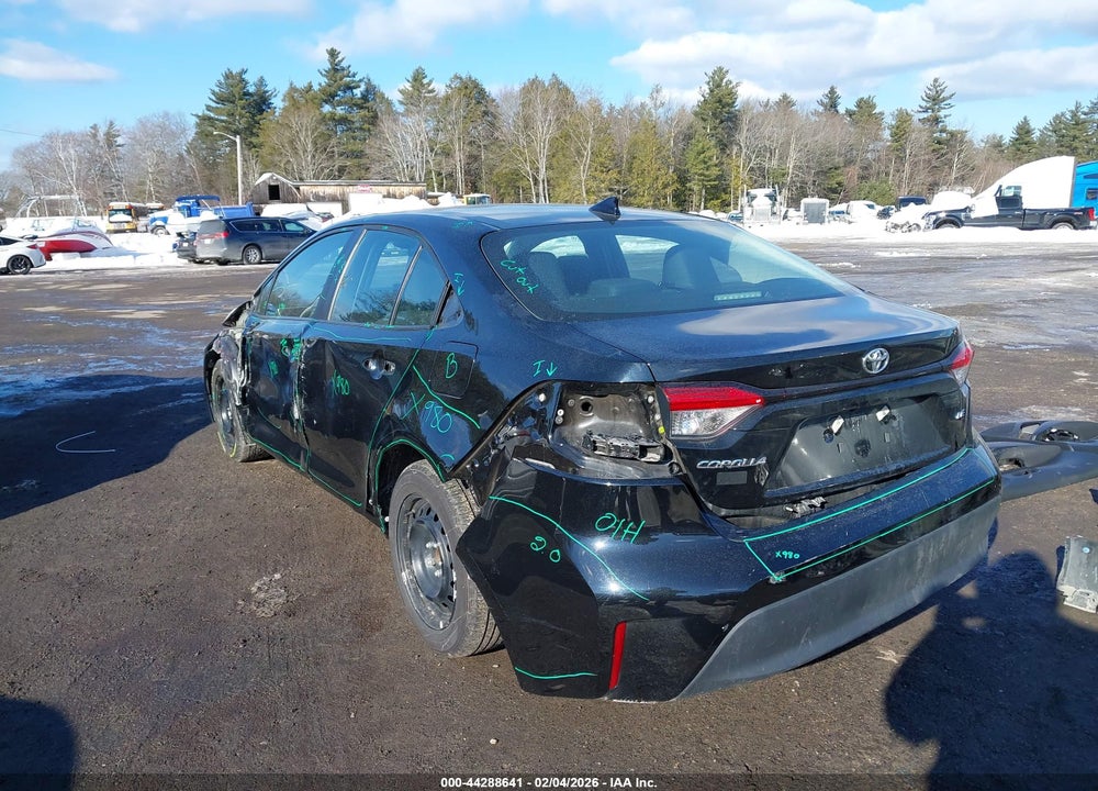 2023 TOYOTA COROLLA LE VIN: 5YFB4MDE3PP041250