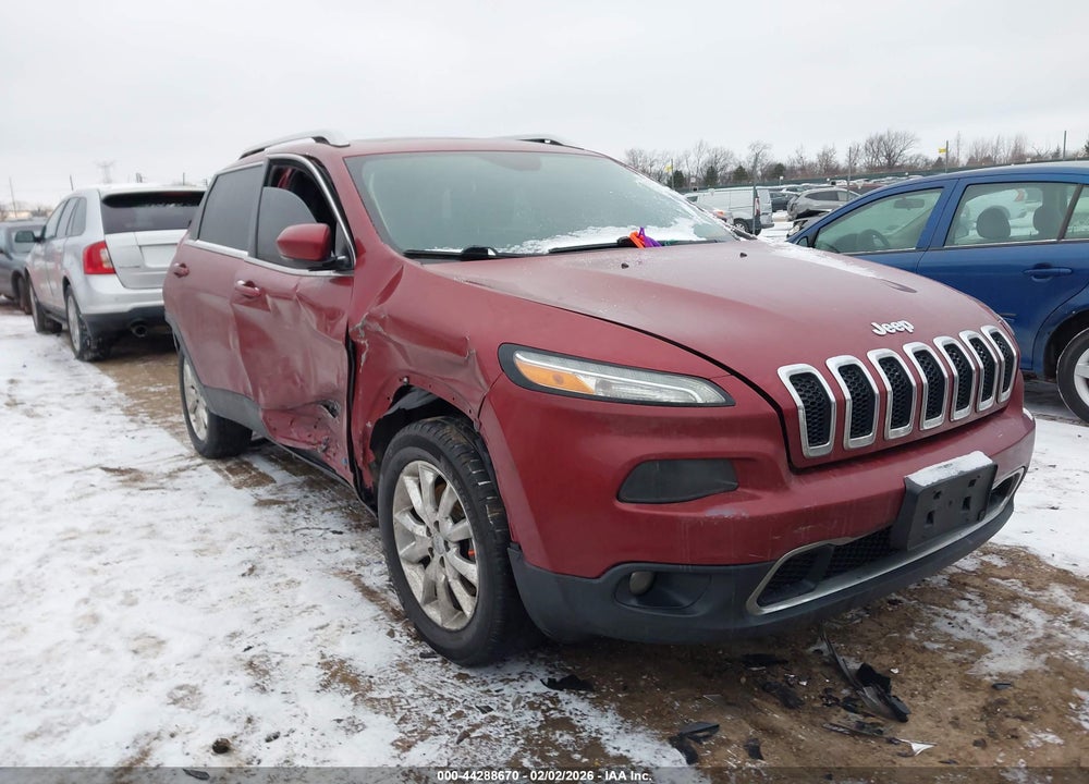 2016 JEEP CHEROKEE LIMITED VIN: 1C4PJMDS6GW123226