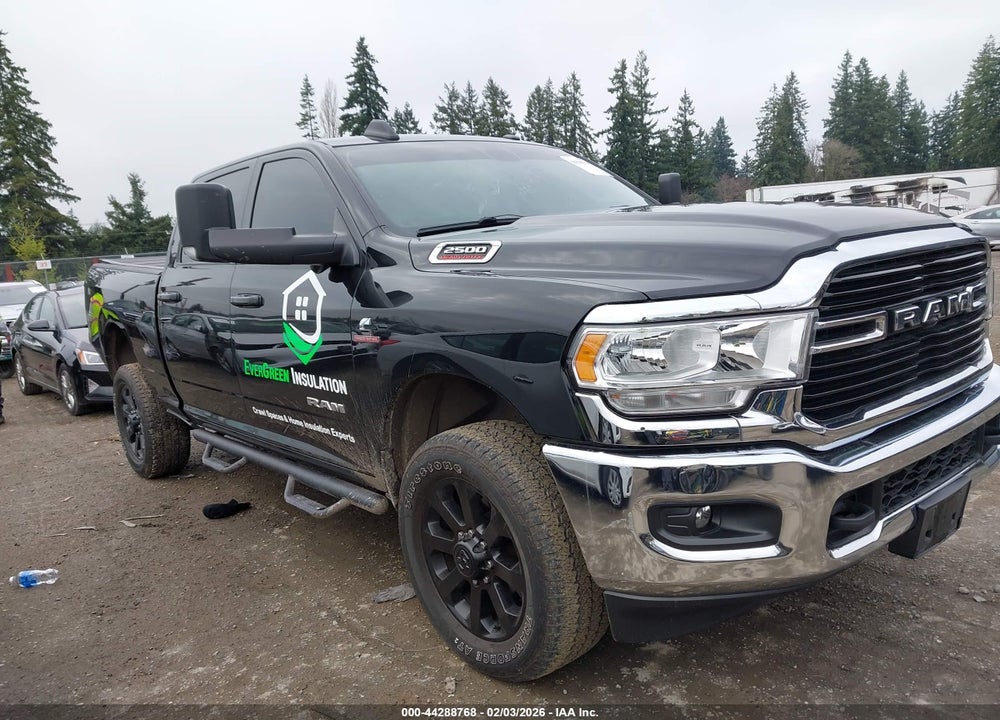 2020 RAM 2500 BIG HORN  4X4 6'4 BOX VIN: 3C6UR5DL4LG314072