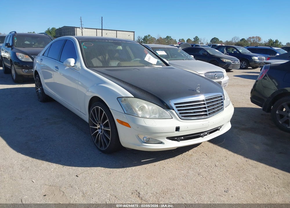 2007 MERCEDES-BENZ S 550 4MATIC VIN: WDDNG86X87A139808