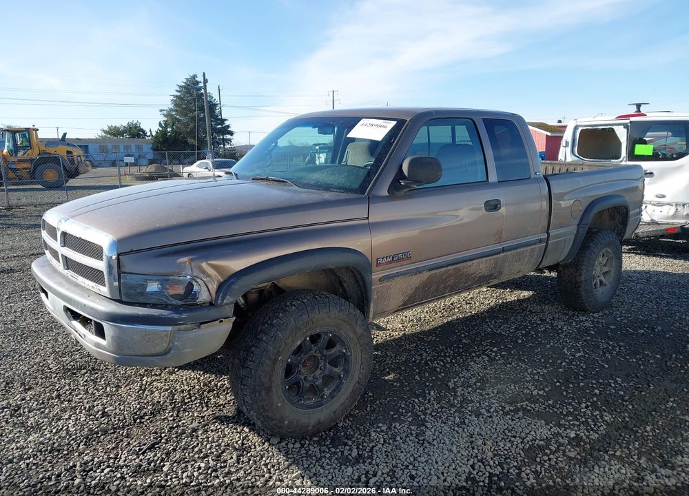 2001 DODGE RAM 2500 ST VIN: 3B7KF23631G183278