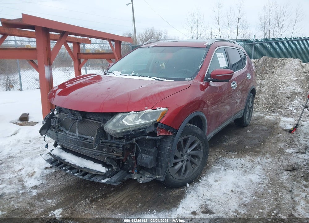 2016 NISSAN ROGUE SL VIN: 5N1AT2MV1GC787753
