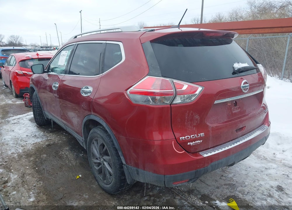 2016 NISSAN ROGUE SL VIN: 5N1AT2MV1GC787753