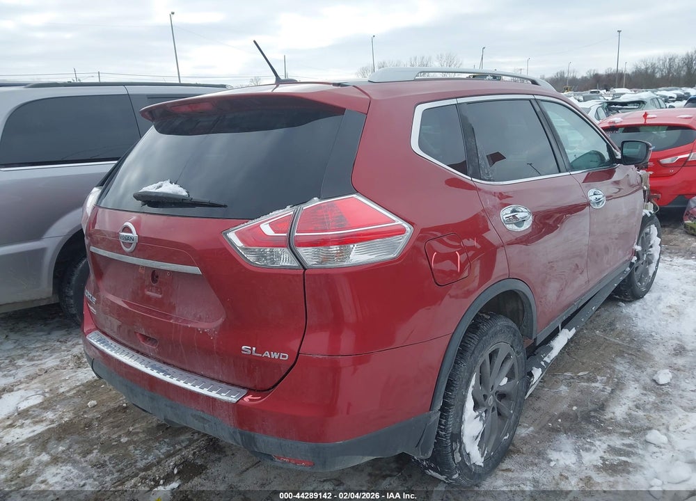 2016 NISSAN ROGUE SL VIN: 5N1AT2MV1GC787753