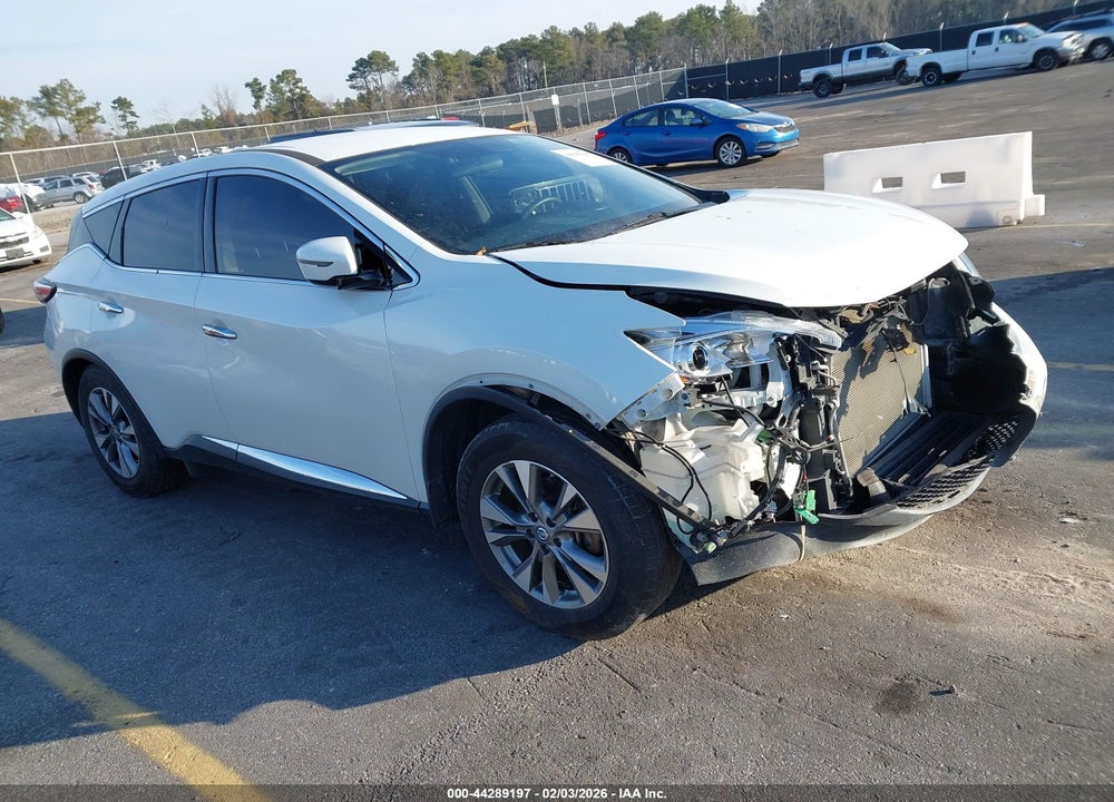 2017 NISSAN MURANO S VIN: 5N1AZ2MH6HN200235