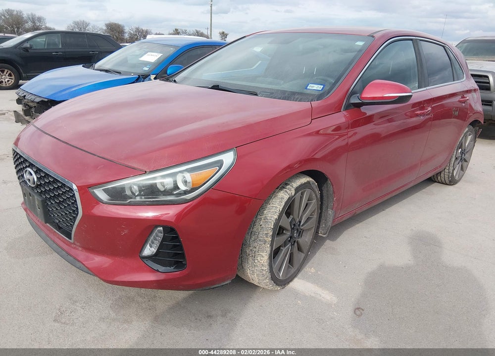 2018 HYUNDAI ELANTRA GT SPORT VIN: KMHH55LC1JU013143