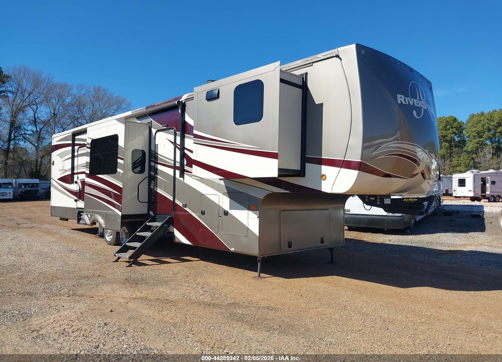 2019 FOREST RIVER 5TH WHEEL RIVERSTONE VIN: 4X4FRSR27K5000691