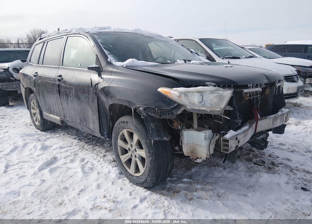 2013 TOYOTA HIGHLANDER SE V6 VIN: 5TDBK3EH3DS178846
