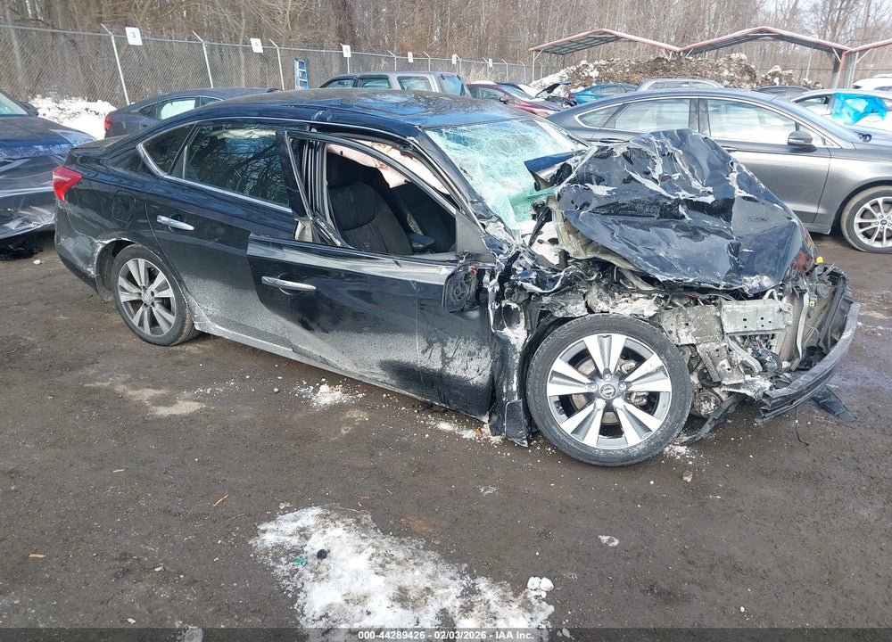 2019 NISSAN SENTRA SV VIN: 3N1AB7AP3KY315616