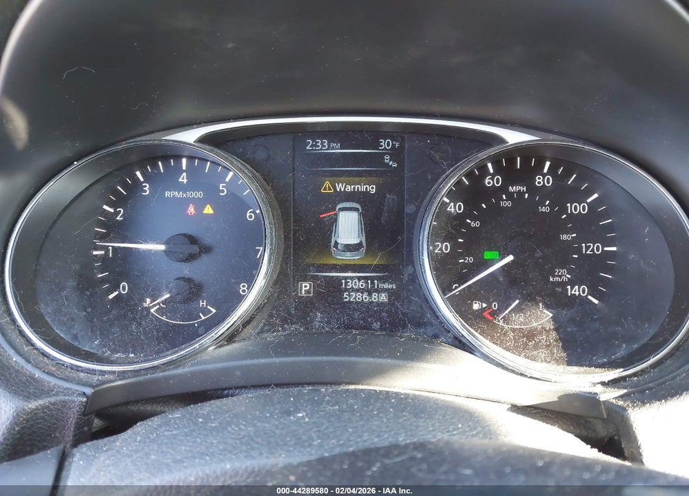 2016 NISSAN ROGUE SV VIN: 5N1AT2MV7GC801011