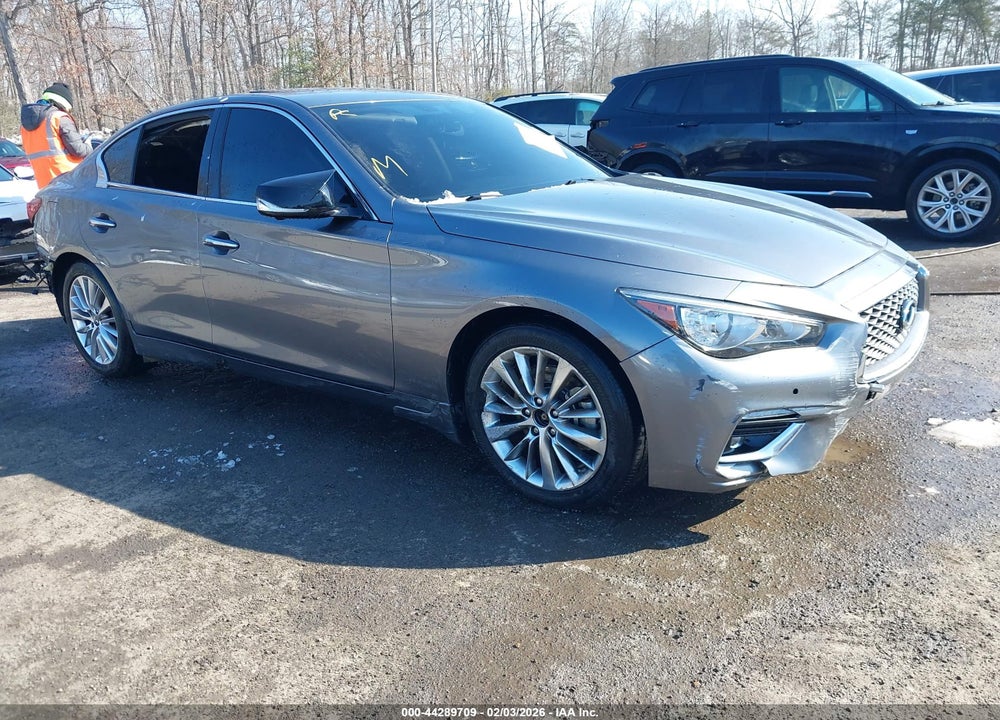 2021 INFINITI Q50 LUXE AWD VIN: JN1EV7BR7MM752484