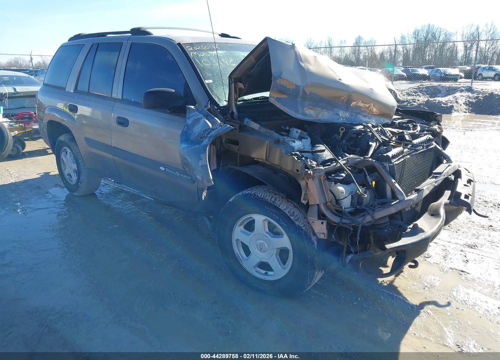 2003 CHEVROLET TRAILBLAZER LS VIN: 1GNDT13S332103196
